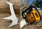 Pioneer Poulan P51 P61 655 Chainsaw Usa Stainless "middle Finger" Dog Dawg Spike New. Price: $31.99.