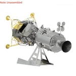 1/48 Scale Metal Usa Apollo Csm With Lunar Module Unassembled Model Kit Toy Gift New. Price: $15.52.