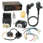 Hanqimoto GY6 150CC Ignition Coil Ac Cdi Box Kit With Solenoid Relay Voltage... New. Price: $26.15.
