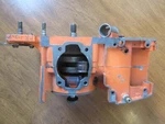 Husqvarna L65 Chainsaw Crankcase Crankshaft & Rod, Oil Pump,spike Box 178-L Used. Price: $44.99.
