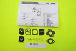 Mcculloch Zama 3210 3214 3216 3516 C1Q-M27 C1Q-M28 C1Q-M33 C1QM36 RB39 Carb Kit New. Price: $26.95.