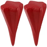 Zeonhak 4LBS Diamond Wood Splitting Wedge 4-DIRECTION Steel Splitter Red New. Price: $51.99.
