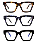 Yogo Vision Blue Light Blocking Reading Glasses For Women Big Square Oversized New. Price: $12.99.