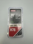 New! Oregon 20" H78 Chainsaw. Price: $18.99.