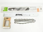 Genuine Stihl 18" Bar 3/8P" .050" 61DL 3005-000-4817 + 63PD3 Carbide Chain New. Price: $99.99.
