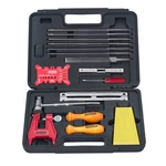 Oregon 16-PIECE Chainsaw Sharpening And Maintenance Kit With Files, Guides, New. Price: $30.00.