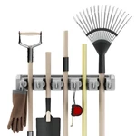 Organizer With Adjustable Slots And Hooks Wall-mounted Tool New. Price: $22.49.