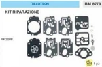 Repair Kit Series Membranes Carburetor Tillotson New. Price: $49.52.