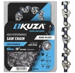 Kuza 10" Chainsaw Chain, Pack - 1/2" Thickness, 3/8" Flat Pitch 40 Drive Links New. Price: $9.99.