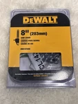 New Dewalt DWO1DT608 8" Pole Saw Replacement Chain. Price: $13.99.