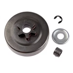 Hicello Clutch Drum Sprocket Kit 3/8" Washer E-clip Compatible 6T, Black New. Price: $16.40.