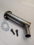 Stainless Husqvarna 555XP 560XP 562XP Header Pipe Exhaust Muffler New. Price: $99.99.
