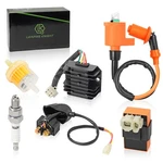 Hanqimoto GY6 150CC Ignition Coil Ac Cdi Box Kit With Solenoid Relay Voltage... New. Price: $30.61.