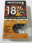 Maxpower 18" Low-kickback Replacement Saw Chain 33642 (CJL037024) New. Price: $18.00.