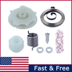 Recoil Starter Pulley Hub Spring Rope For Husqvarna 136 137 141 142 530071966 New. Price: $12.95.