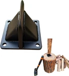 Firewood Kindling Splitter Portable Splitting Wedge Tool, Mini Heaty Duty New. Price: $17.95.