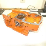 Oem Husqvarna Crankcase Assy, One Piece Ignition, Models 272 268 61, #501779901 Used. Price: $119.00.