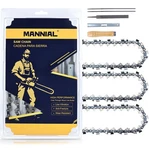 Mannial Ms 250 18 Inch Chainsaw 3-PACK With Sharpening Kit, .325"... New. Price: $57.15.