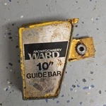 Montgomery Ward Remington Tmy 24068A Chainsaw 2.1 Guard Cover Used. Price: $12.50.