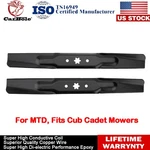 2X Lawn Mower Blade For Mtd Cub Cadet Troy-bilt RZT42, XT1-LT42,ZT1-42 LT1040 Us New. Price: $30.99.