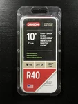Oregon Chainsaw For 10 In. Bar R40-21 Open. Price: $18.00.