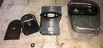 Craftsman 18"40CC Sim-pul Chainsaw Model 358.3511820 Oem Used Muffler & Back Pla. Price: $23.97.