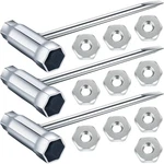 3PCS 13 X 19 Mm Chainsaw Wrench With 10 Sprocket Cover Bar Nut Replacement F New. Price: $14.70.