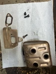 Husqvarna Genuine RANCHER/455E/460 Muffler Assembly - Oem Used 505416202. Price: $35.00.