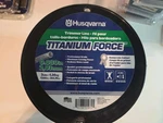 Husqvarna Titanium Force Trimmer Line 3 Lbs 0.080" 1200 Feet New. Price: $49.99.