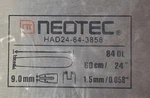 Neotec HAD24843858 Or HAD24-84-3858 Chainsaw Bar And Sawchain Set Open. Price: $65.00.