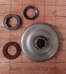 Clutch Drum Sprocket 3/8" With Bearing Husqvarna Chainsaw 503625903 Seller New. Price: $49.49.