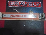 Oem Homelite Chainsaw Bar Guide PT-18321-H6 Nos .325 18" New. Price: $44.99.