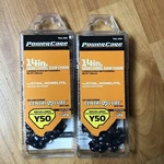 2X Powercare 461-290 Y50 14 Inch Chainsaw Semi Chisel Stihl Homelite New. Price: $24.99.