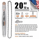 20'' Guide Bar Chain 3/8'' 0.050'' 72 Dl For Stihl MS360 MS361 MS362 MS391 MS440 New. Price: $48.99.