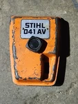 Stihl 041 Av Chainsaw Air Filter Cover Assembly Oem Used. Price: $21.50.