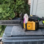 Original Mcculloch Eager Beaver 3.7CI Large Chainsaw W/ 20-IN. Sprocket Tip Bar Used. Price: $235.00.