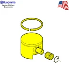 Genuine Husqvarna 503870102 Piston Assembly Craftsman 340E 345 350 New. Price: $49.95.