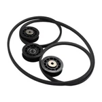 Pulleys & Belt Kit For Husqvarna Craftsman 587973001 587969201 580364609 New. Price: $45.72.