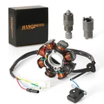 Ac Magneto Stator 8 Coil 5 Wire And Flywheel Puller Clutch Lock Tool Kit For ... New. Price: $33.11.