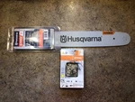 Husqvarna 16 Bar Guide 599303266 And Matching Stihl Chain 3690 005 0066 Open. Price: $70.00.