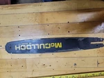 Genuine Mcculloch Chainsaw Guide Bar 90550APL Sprocket Tip .050 3/8" Used. Price: $20.48.