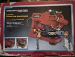 Chicago Electric Power Tool 68221 Chain Saw Sharpener 1/4 X 1/8 Wheel Open. Price: $50.00.