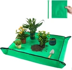 39.5" X 31.5" Large Repotting Mat For Indoor Plants Transplanting And Dirt Contr New. Price: $14.12.