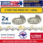 Toughmax Goldstrike Carbide Chain Like Stihl Duro (1 Free) 2X 20" 3/8 .063 72DL Brand. Price: $183.04.