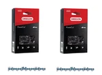Oregon 2-PACK Powercut Full Chisel Skip Chains 3/8 Pitch .063 Gauge, 75EXJ185G(2 New. Price: $115.41.