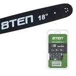 8TEN 18" Chainsaw Guide Bar & .058 3/8 64DL For Husqvarna 455 508914168 New. Price: $44.95.