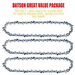 3PACK,CHAIN For Stihl MSA120 Chainsaw 12" (30CM) 1/4" 1.1MM 64 Drive Links New. Price: $24.99.