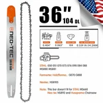 36" Guide Bar Chain 0.404'' 0.063" 104DL For Stihl 050 070 075 084 088 090 MS880 New. Price: $137.99.
