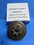 Homelite A-98473 Sprocket Drum 3/8" X 7T Spur Models 47, 54, 290, 340 *read Open. Price: $18.98.