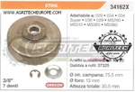 34162X Oregon Clutch Sprocket For Stihl Chainsaw 036 039 3/8" 7 Teeth New. Price: $67.96.